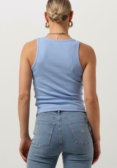 Blaue TOMMY JEANS Top TJW ESSENTIAL RIB TANK - large