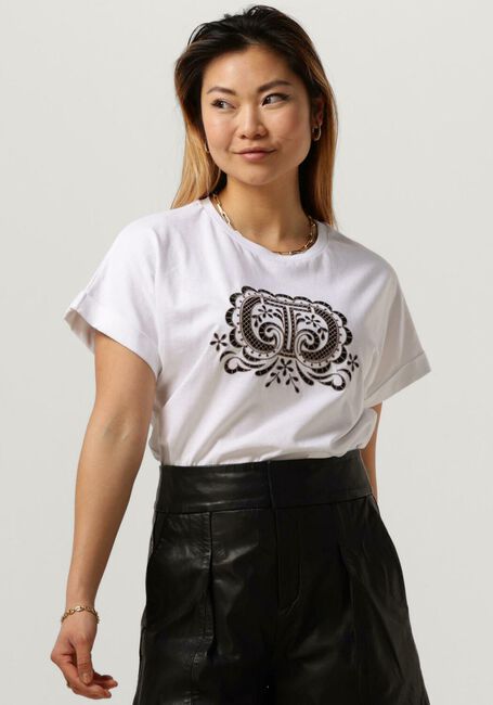 Weiße TWINSET MILANO T-shirt 11365779-CPC - large