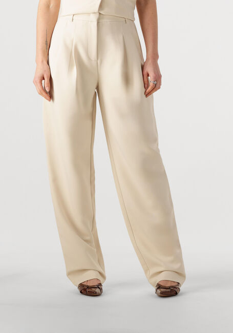 Beige CO'COUTURE Hose VOLACC BARREL PLEAT LONG PANT - large