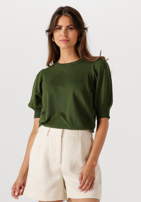 Dunkelgrün MINUS Pullover LIVA KNIT TEE - large