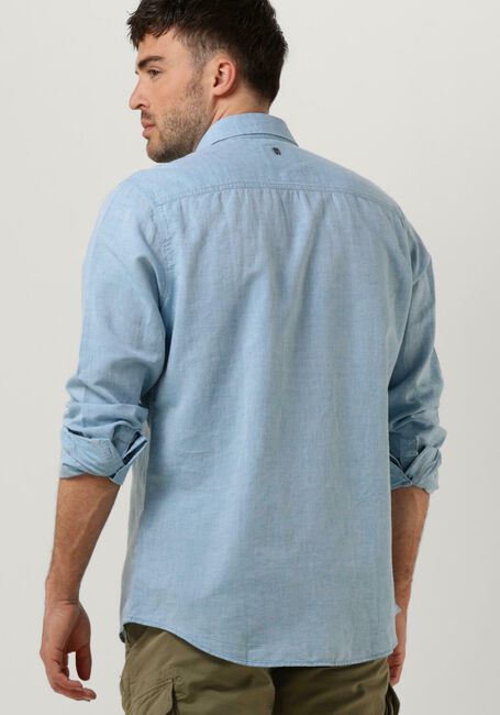 Hellblau PME LEGEND Casual-Oberhemd LONG SLEEVE SHIRT CTN/LINEN 2 TONE - large