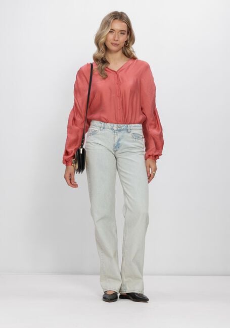 Hell-Pink MSCH COPENHAGEN Blusen MSCHRAMONA RIKKELIA VOLUME SHIRT - large
