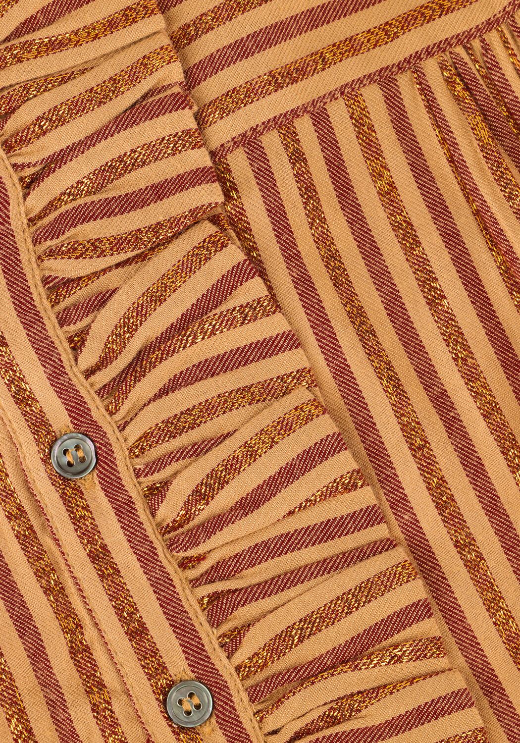 Camelfarbene ANTIK BATIK Blusen EDDY BLOUSE - large