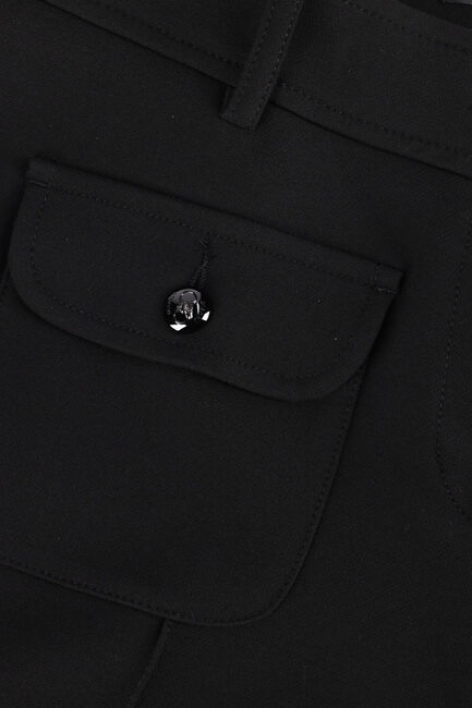 Schwarze CAMBIO Hosen FARAH POCKET LONG WOOL SUBSTITURE DOUBLE - large