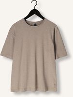 Taupe PROFUOMO T-shirt T-SHIRT CREWNECK OVERSIZED SS Taupe PROFUOMO T-shirt T-SHIRT CREWNECK OVERSIZED SS - medium