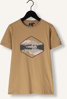 Camelfarbene INDIAN BLUE JEANS T-shirt T-SHIRT CHEST PRINT Camelfarbene INDIAN BLUE JEANS T-shirt T-SHIRT CHEST PRINT - medium