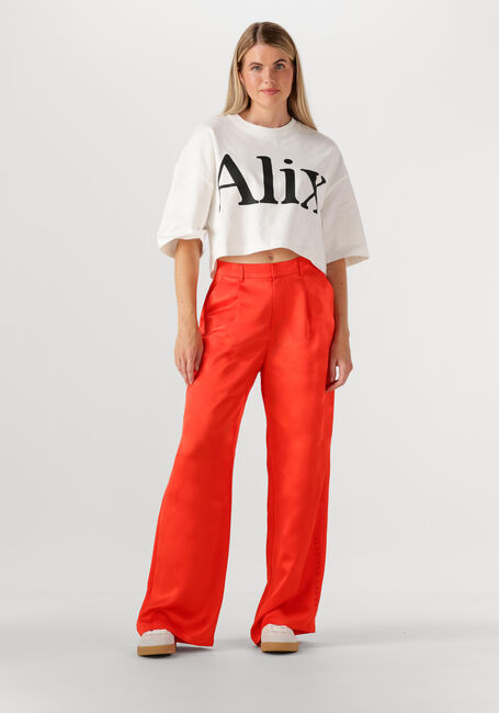 Wei&szlig;e ALIX THE LABEL T-shirt LADIES KNITTED ALIX T-SHIRT - large