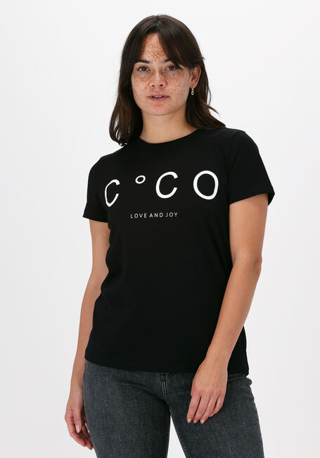 Schwarze CO'COUTURE T-shirt COCO SIGNATURE TEE - large