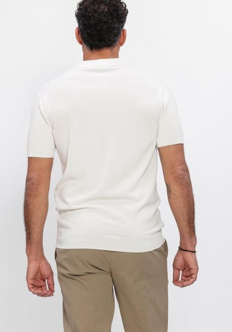 Ecru GENTILUOMO Polo-Shirt POLO 3 BUTTONS SS - large