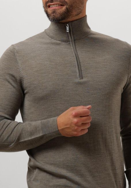 Grüne PROFUOMO Pullover PULLOVER HALF ZIP - large