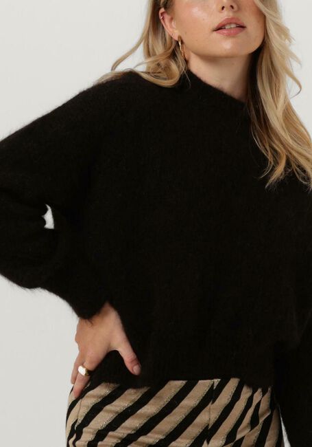 Schwarze BY-BAR Pullover SONNY NATURAL PULLOVER - large