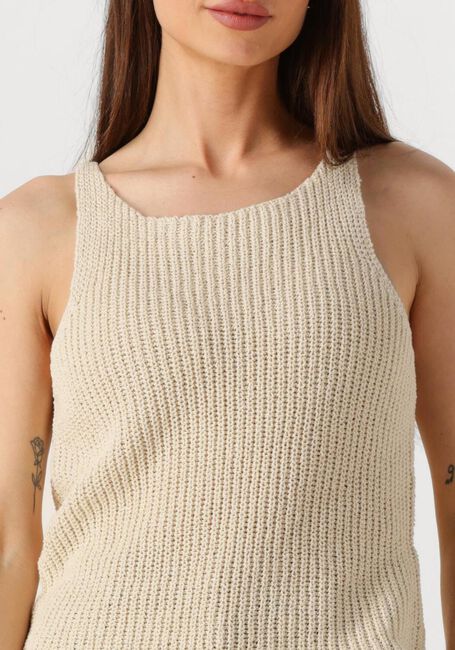 Ecru MY ESSENTIAL WARDROBE Top DIVAMW KNIT TOP - large