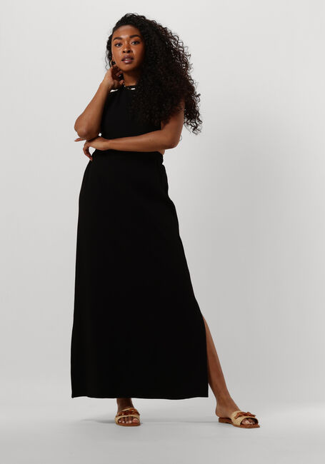 Schwarze VANILIA Maxikleid RESORT CROSS - large