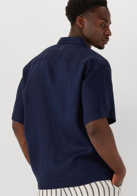 Dunkelblau SELECTED HOMME Casual-Oberhemd SLHREGKYLIAN SS SHIRT RESORT - large
