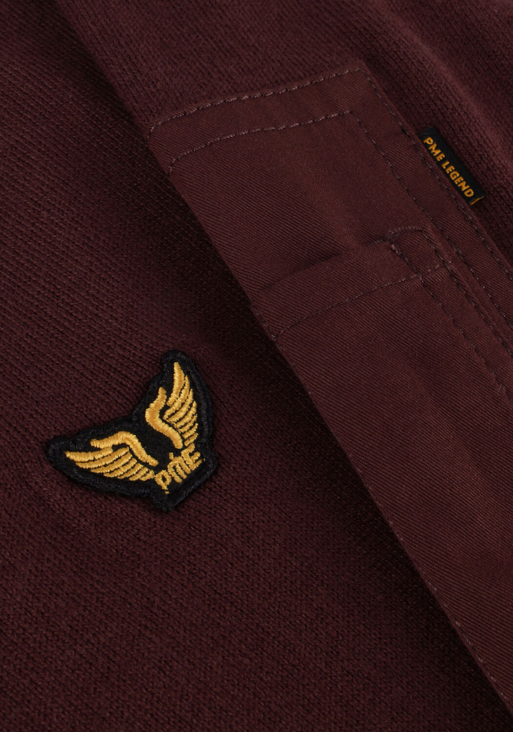 Bordeaux PME LEGEND Rollkragenpullover TURTLENECK COTTON ELITE KNIT - large