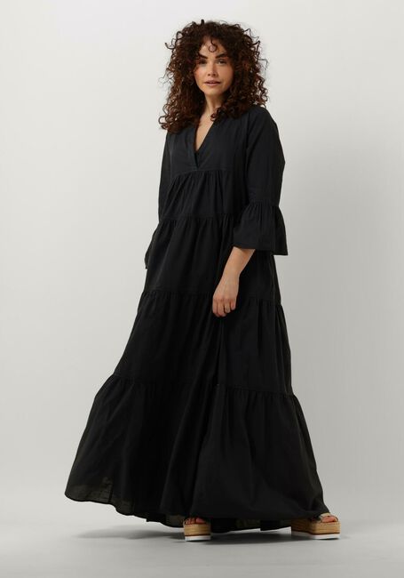 Schwarze DEVOTION Maxikleid KAMARES - large