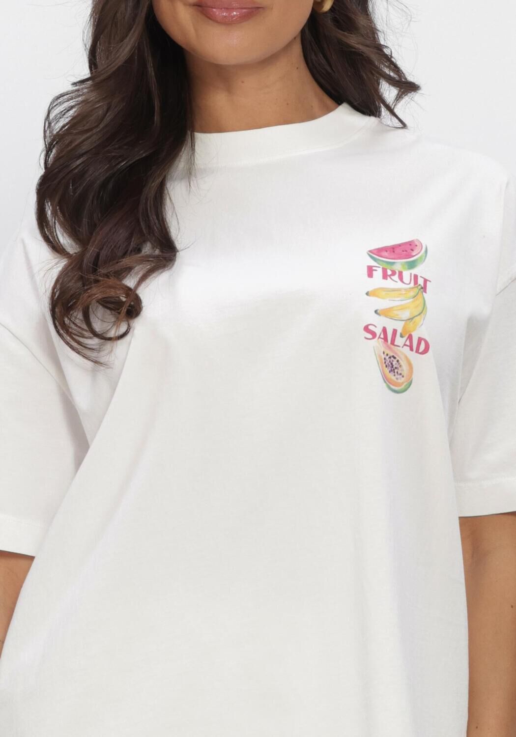 Wei&szlig;e CATWALK JUNKIE Top OVERSIZED GRAPHIC TSHIRT - large