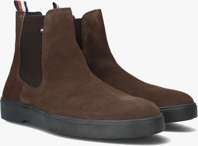 Braune TOMMY HILFIGER Chelsea Boots CLASSIC HILFIGER SUEDE CHELSEA - large