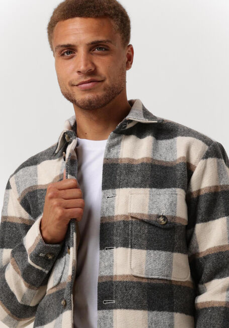 Sand SELECTED HOMME Overshirt SLHWALTER OVERSHIRT W - large