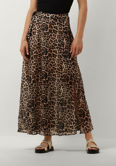 Leopard GUESS Midirock NEW ROMANA SKIRT - large