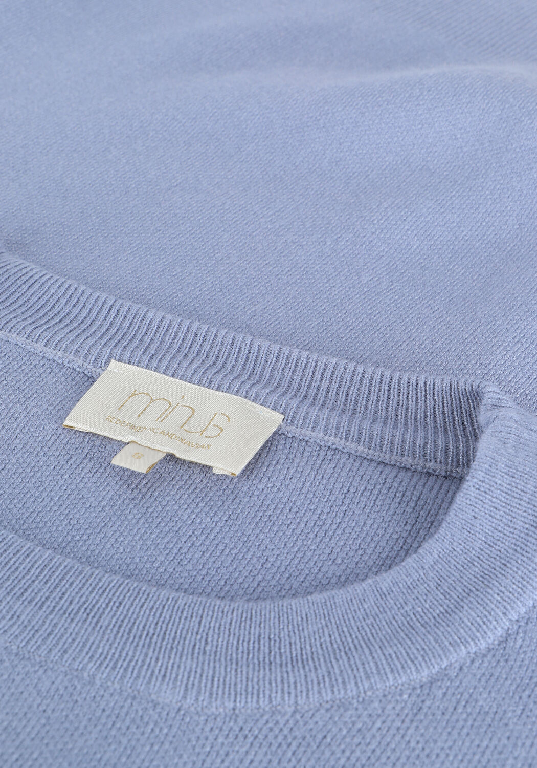 Hellblau MINUS Pullover LUPI KNIT PULLOVER - large
