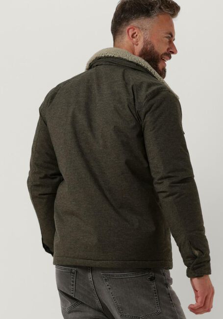 Grüne DSTREZZED Jack CARPENTER WOOL LT. MELANGE - large
