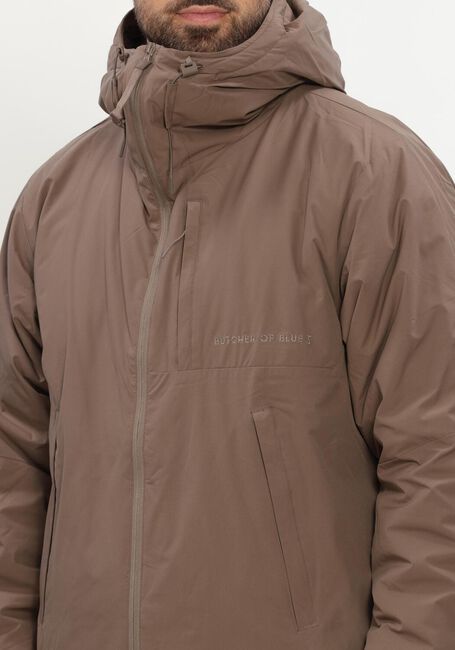 Braune BUTCHER OF BLUE Wattierte Jack LANDON JACKET - large