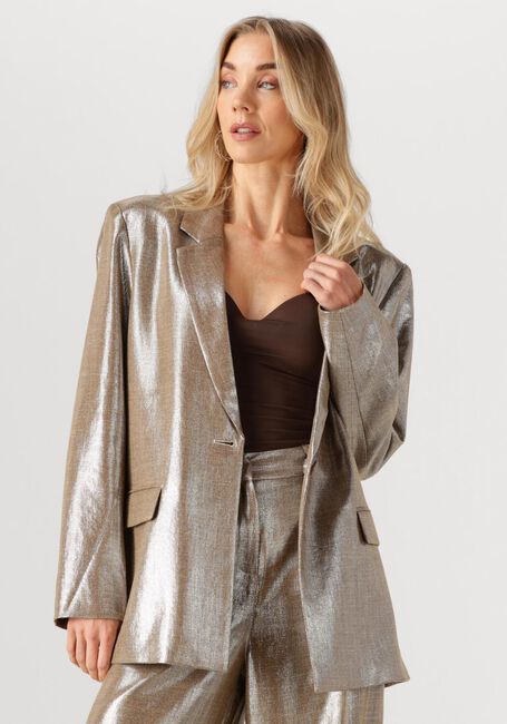 Goldfarbene IBANA Blazer JESSEY SHIMMERY - large