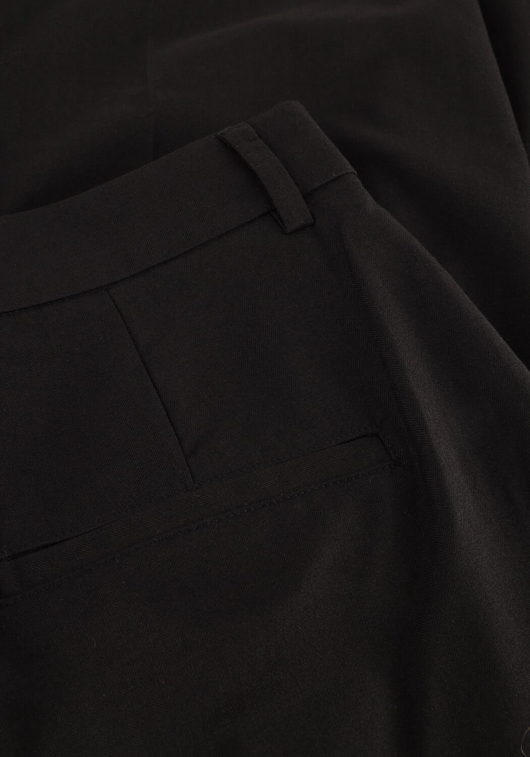 Schwarze MSCH COPENHAGEN Weite Hose MSCHMACHELLA HW PANTS - large