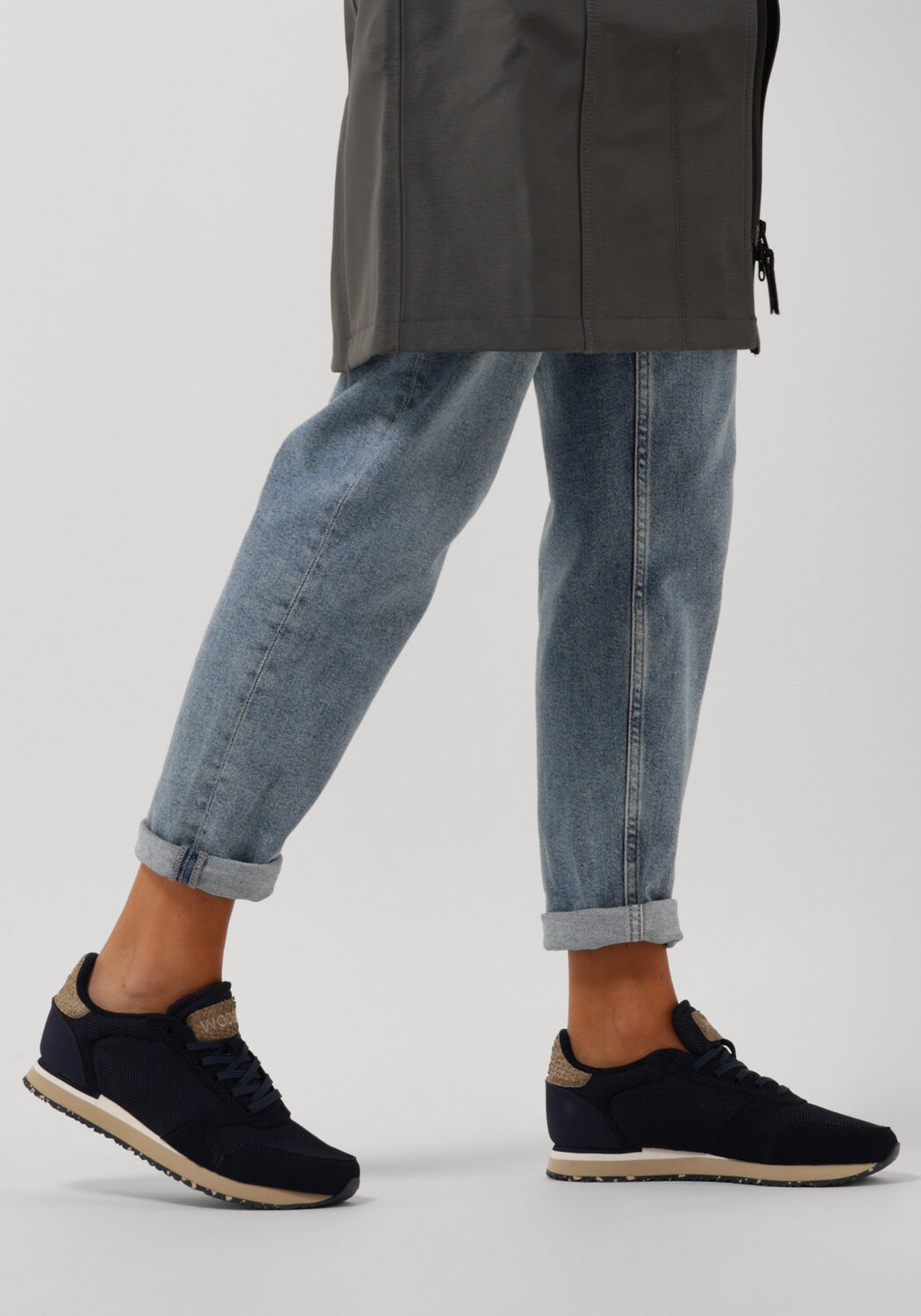 Blaue WODEN Sneaker Low YDUN ICON - large