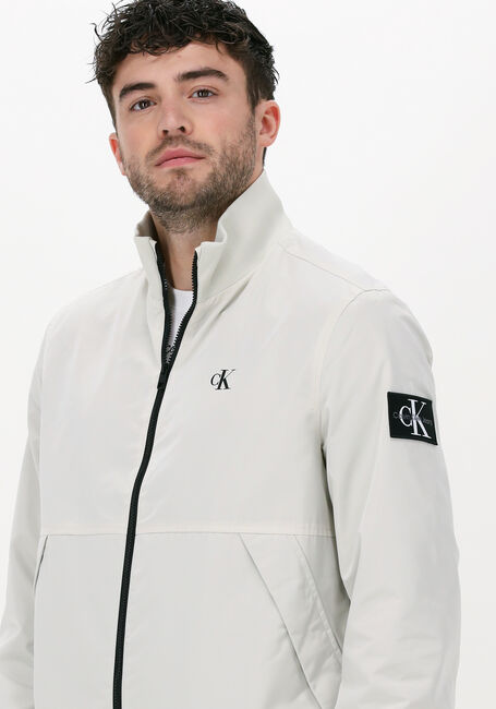 Nicht-gerade weiss CALVIN KLEIN Jack UNPADDED HARRINGTON - large