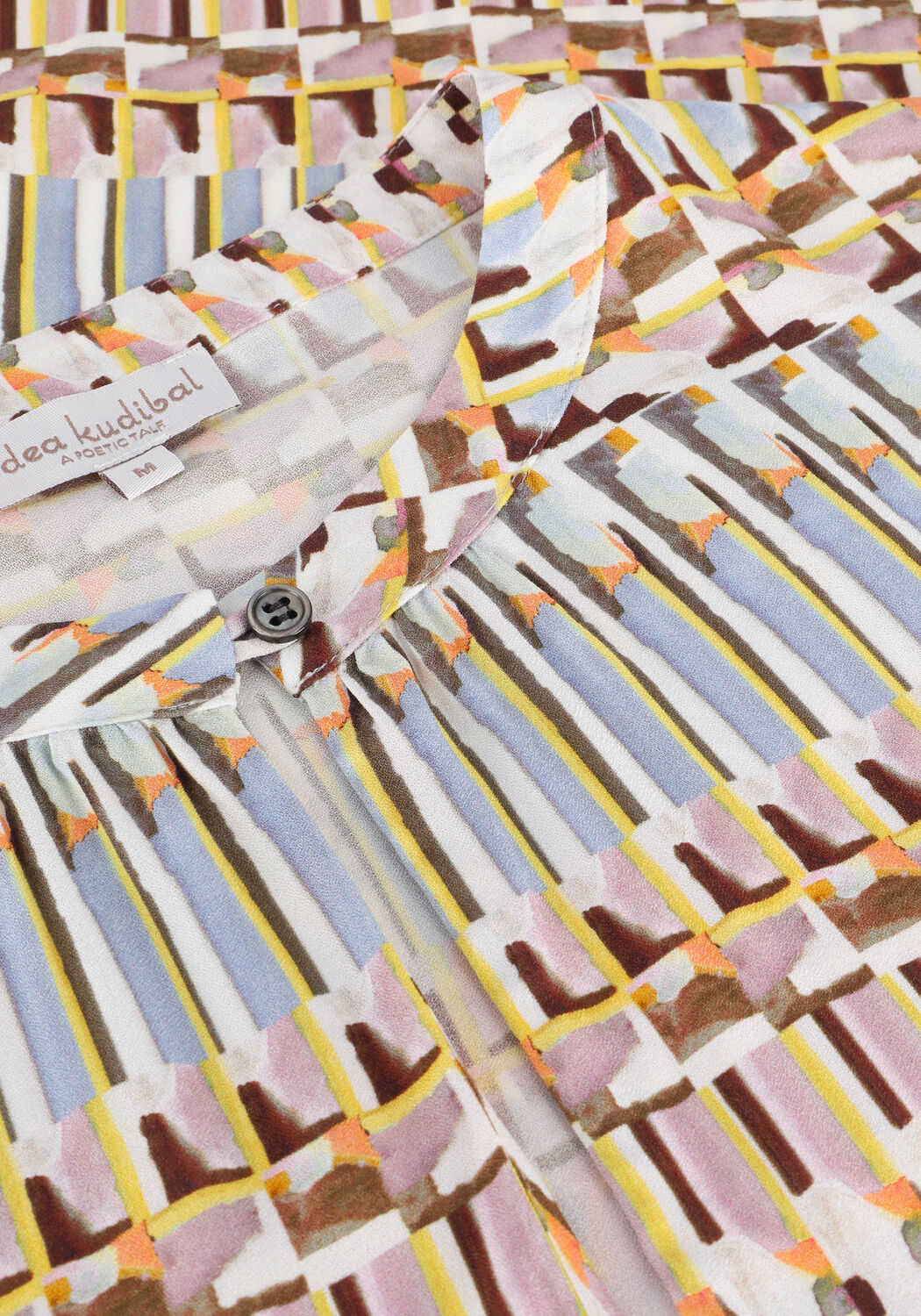 Braune DEA KUDIBAL Blusen MELINA (V) LOOSE FIT TOP - large