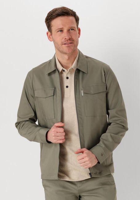 Grüne CAST IRON Overshirt LONG SLEEVE SHIRT OVERSHIRT REGULAR FIT - large