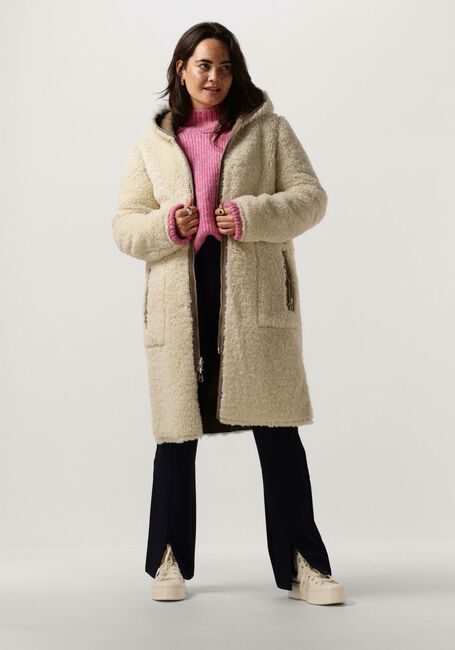 Camelfarbene GOOSECRAFT Wattierte Jack GC ADELYN COAT - large