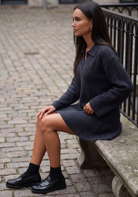 Dunkelgrau EDITED Pullover TARIA JUMPER - large