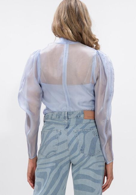 Blaue DANTE6 Blusen OCEAN PUFFY SLEEVE TOP - large