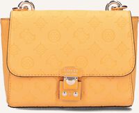 Orangene GUESS Umhängetasche CARLSON MINI CROSSBODY FLAP - medium