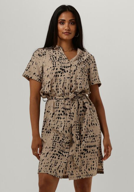 Orangene OBJECT Minikleid OBJSELINE S/S SHIRT DRESS NOOS - large