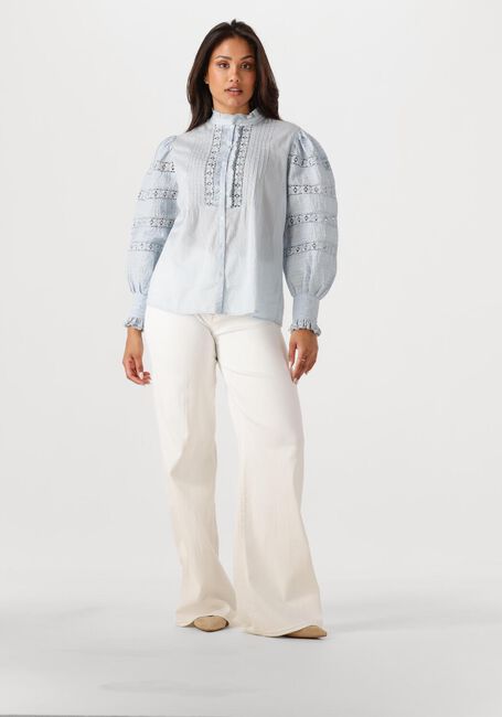Hellblau ANTIK BATIK Blusen LENA BLOUSE - large