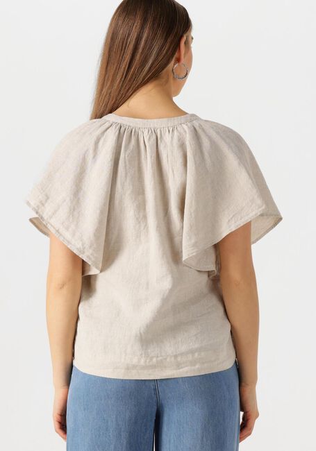 Sand BY-BAR Blusen VINA LINNEN BLOUSE - large