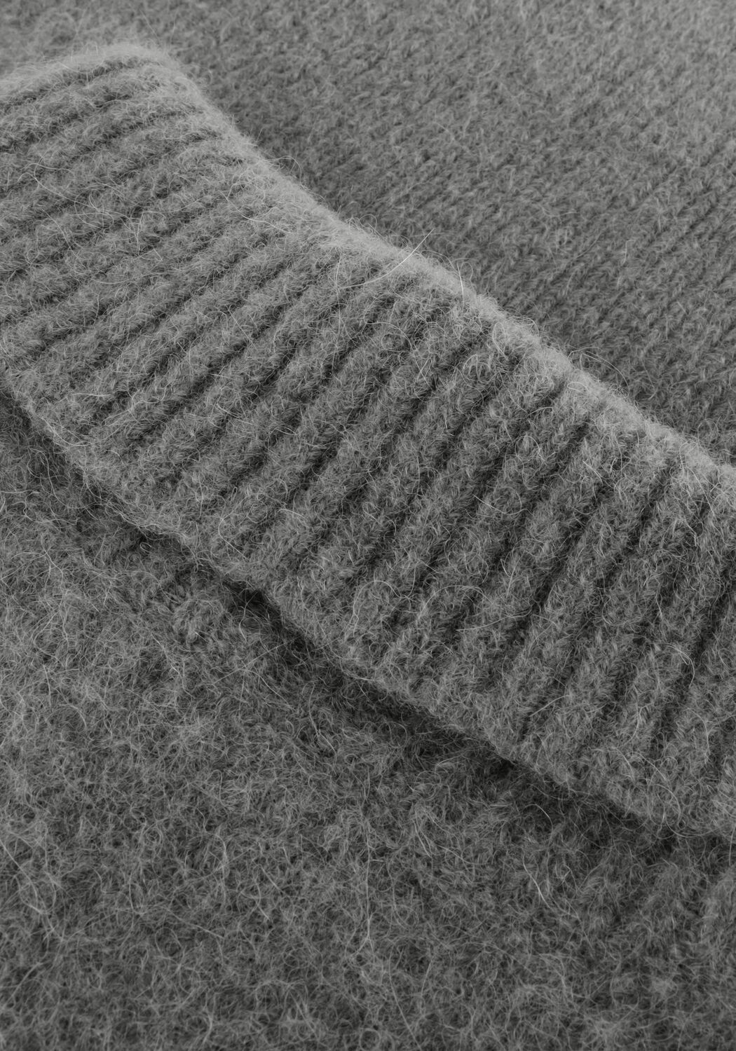 Graue NOTRE-V Pullover NV-GUSSIE - large