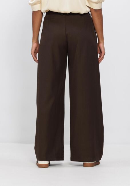 Braune NEO NOIR Weite Hose ESSIALL STRUCTURE PANTS - large