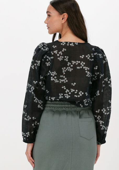Schwarze SECOND FEMALE Blusen DAVIDA NEW BLOUSE - large