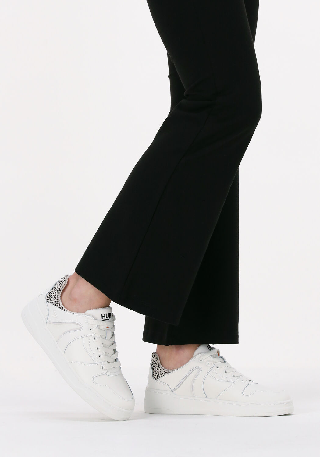 Wei&szlig;e HUB Sneaker Low CREW - large