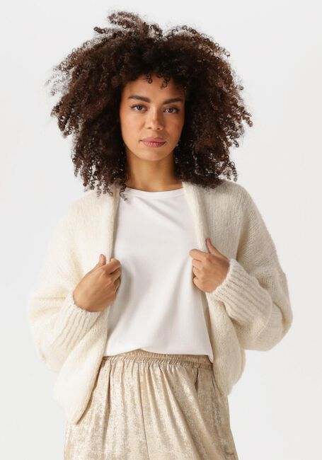Weiße KNIT-TED Strickjacke BECKY - large