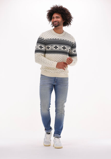 Nicht-gerade weiss SELECTED HOMME Pullover CLAUS LS KNIT CREW NECK - large
