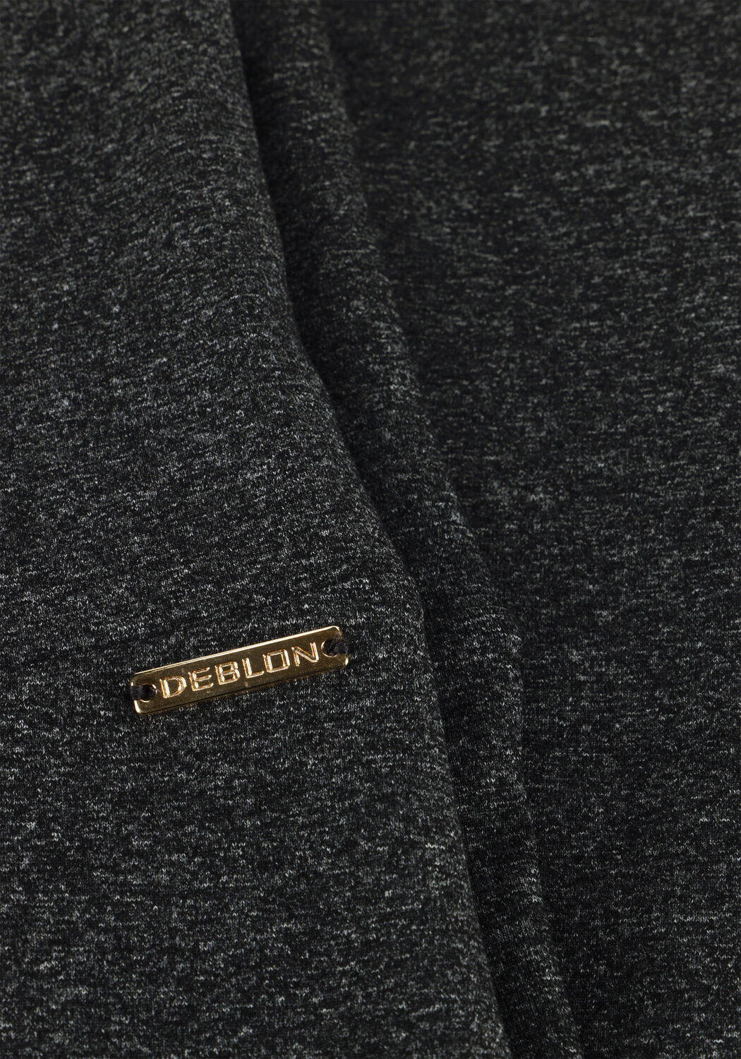 Graue DEBLON SPORTS Legging CLASSIC LEGGINGS HIGH WAISTBAND - large