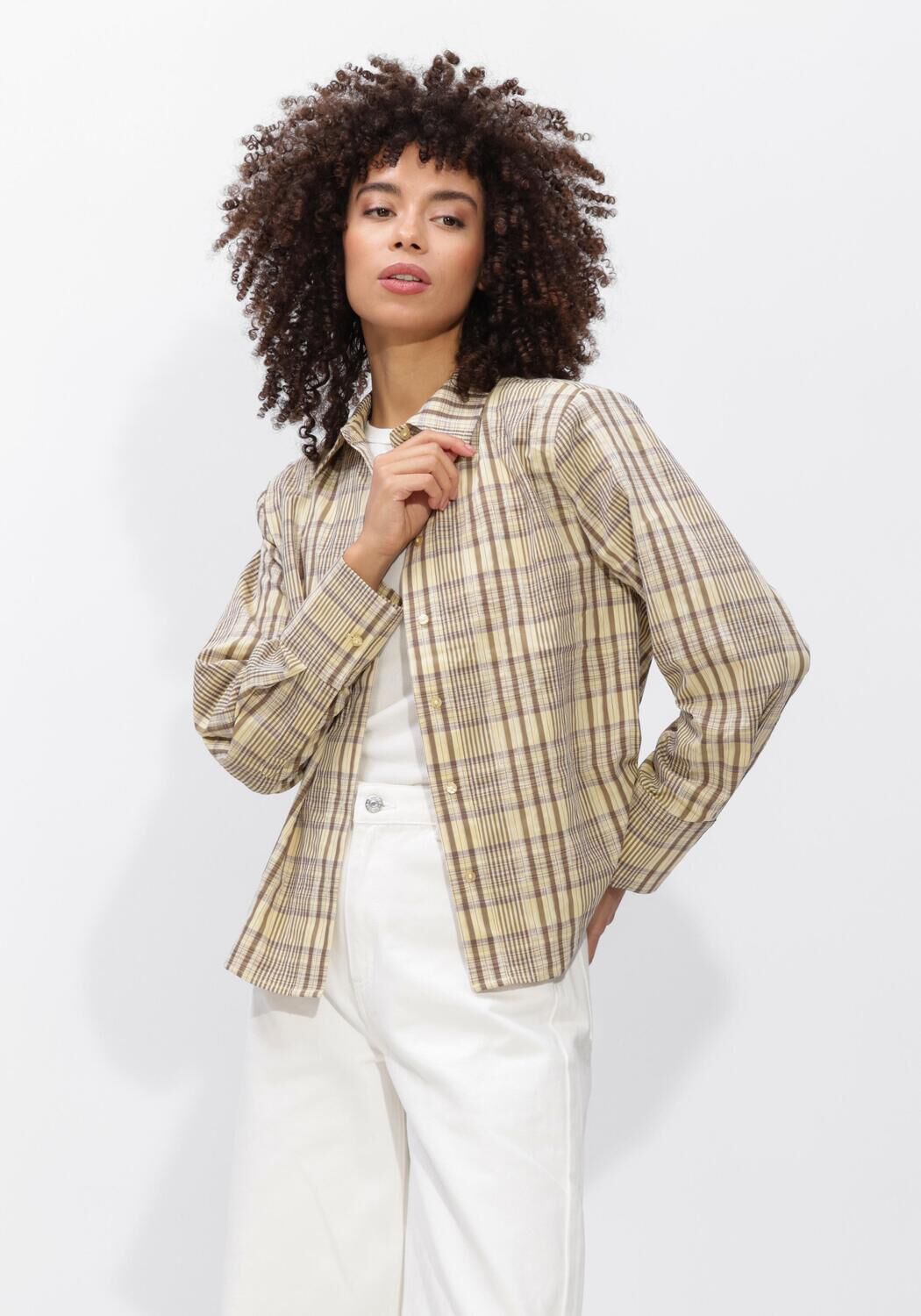 Mehrfarbige/Bunte CO'COUTURE Top BRISA PADDED SHIRT - large