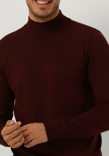 Bordeaux PUREWHITE Rollkragenpullover ESSENTIAL MOCKNECK - large