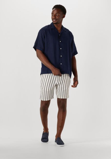Dunkelblau SELECTED HOMME Casual-Oberhemd SLHREGKYLIAN SS SHIRT RESORT - large